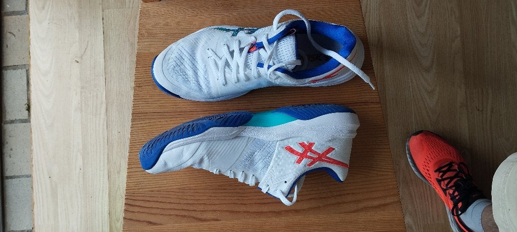 Basket de volleyball asics gel sky elite ff 2, Sport en Fitness, Volleybal, Ophalen, Zo goed als nieuw, Schoenen