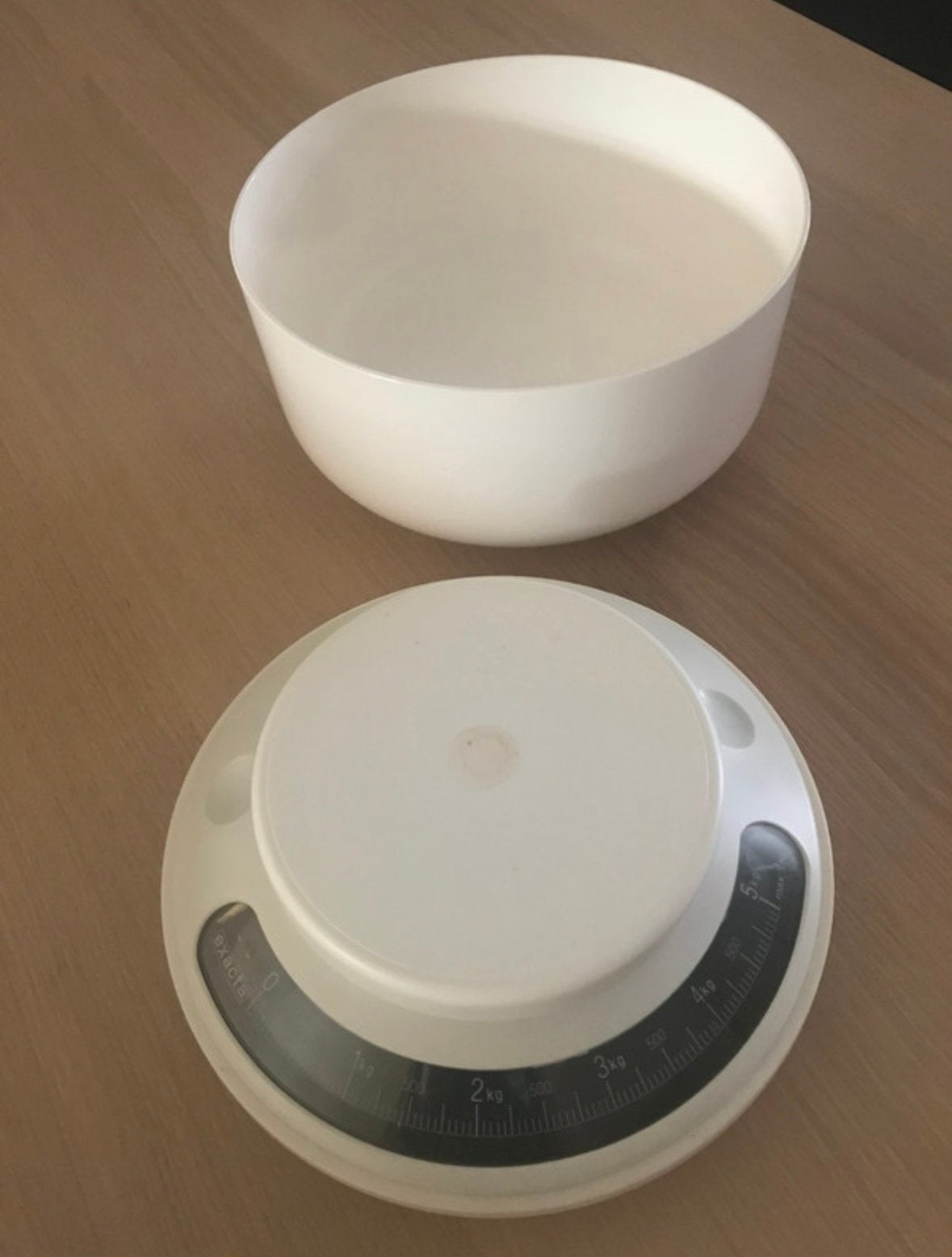Keuken weegschaal, Elektronische apparatuur, Ophalen of Verzenden, Gebruikt, Keukenweegschaal, Minder dan 10 kg