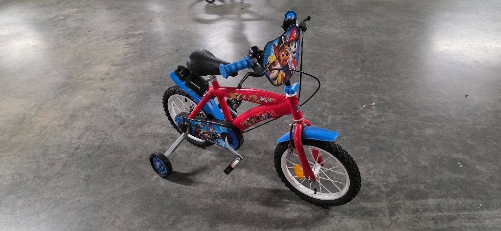 Kinderfiets, Ophalen, Zo goed als nieuw