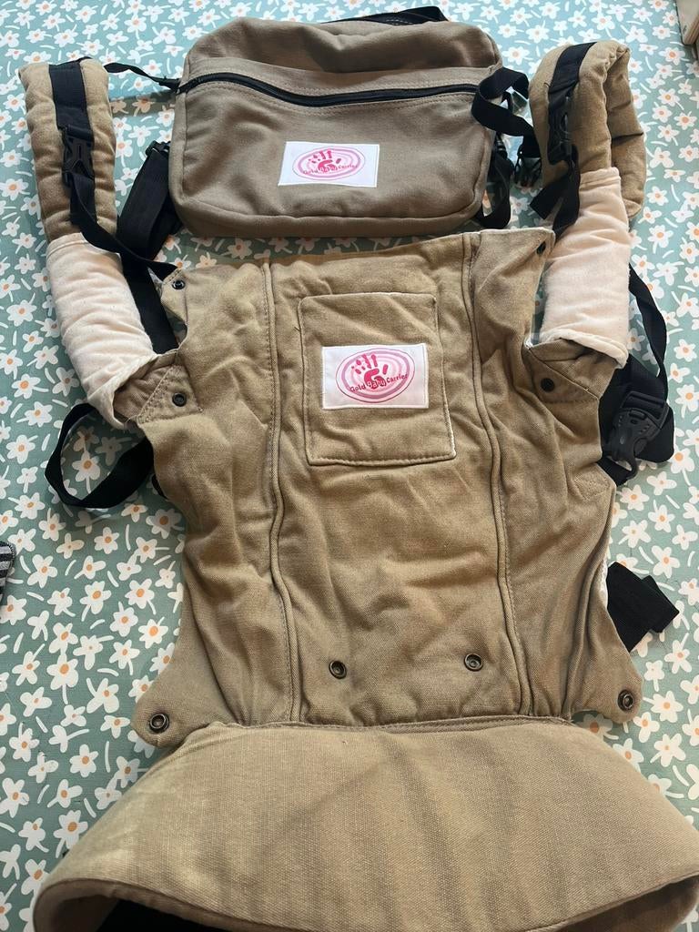 Draagzak - gold baby carrier, Kinderen en Baby's, Ophalen of Verzenden, Zo goed als nieuw, Draagzak