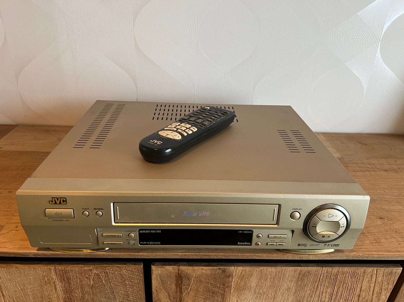 JVC S-VHS HR-S6600, TV, Hi-fi & Vidéo, Enlèvement ou Envoi, Reconditionné