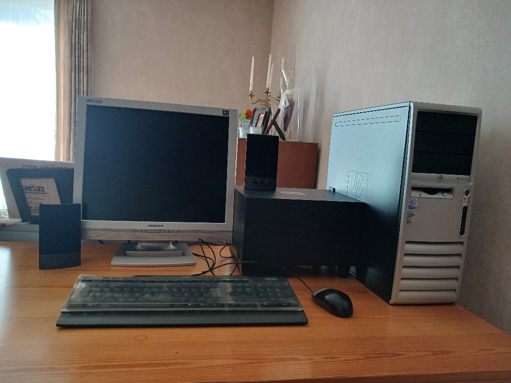 PC hp compacq, Ophalen