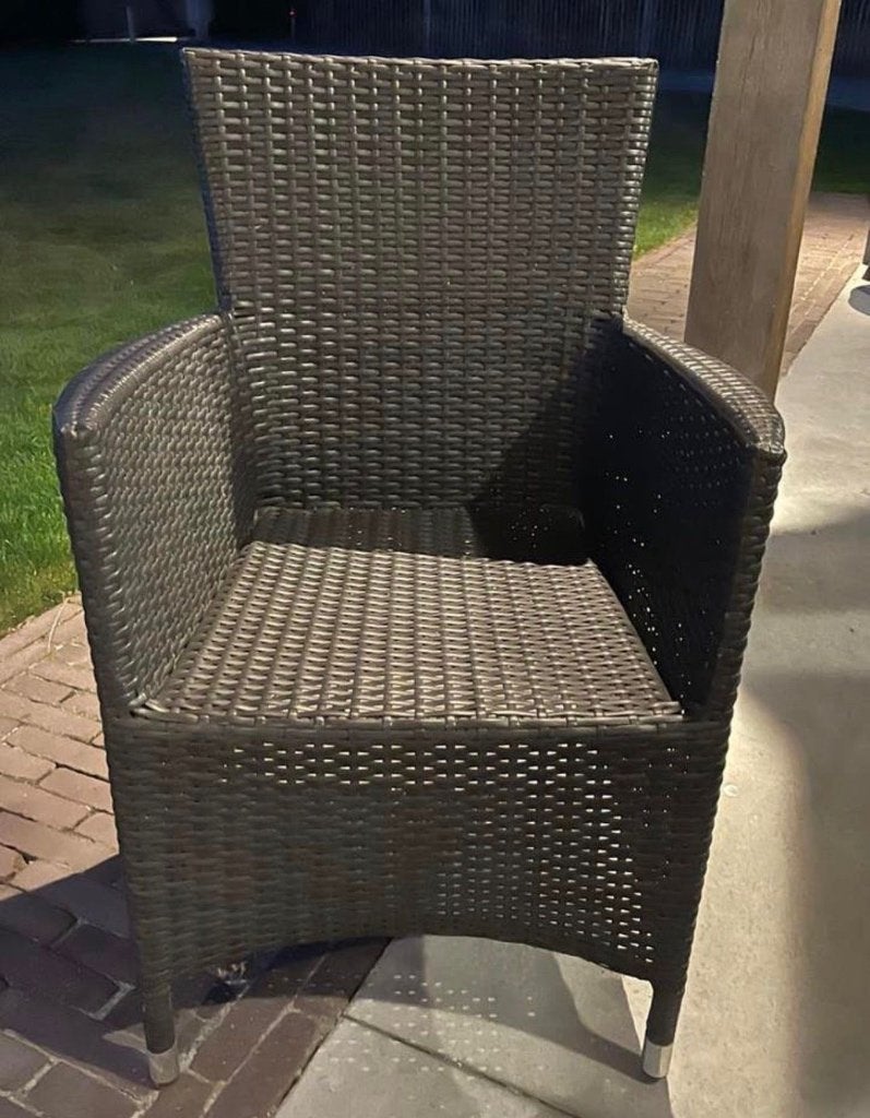 Tuinstoelen (8 stuks), Ophalen, Zo goed als nieuw