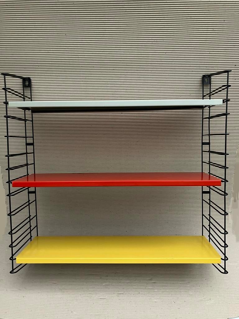 Vintage Tomado wandrek, legplanken 65cm, Huis en Inrichting, Woonaccessoires | Wandplanken en Boekenplanken, Ophalen of Verzenden