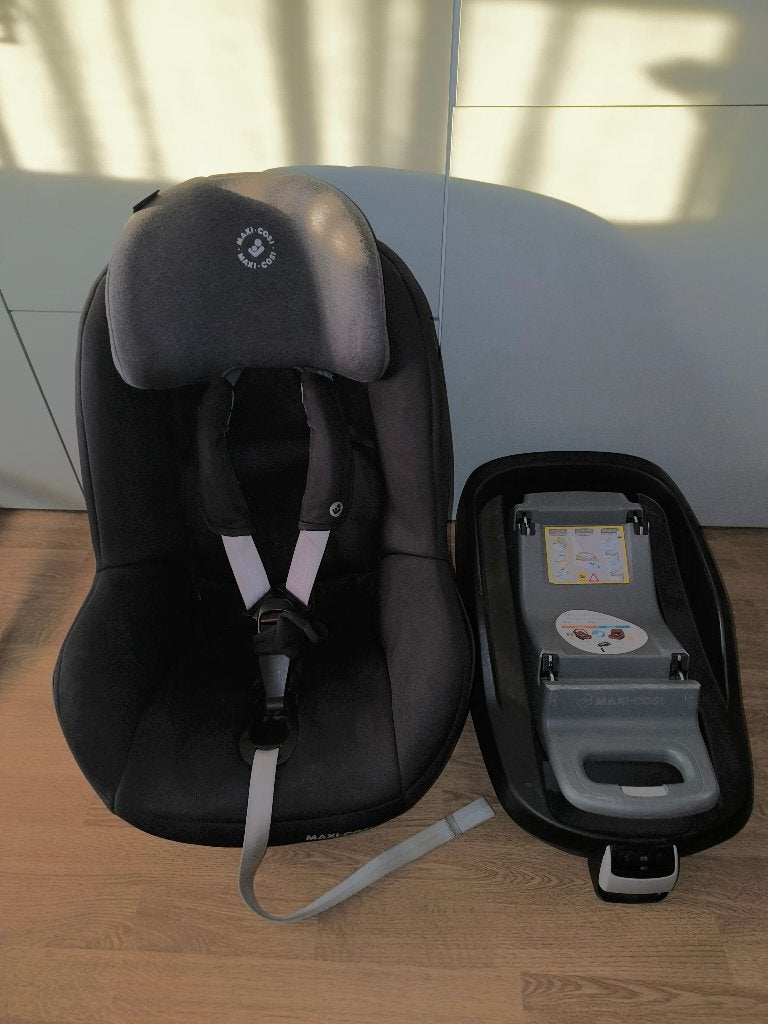 Autostoel en isofix, Ophalen, Verstelbare rugleuning, Gebruikt, Isofix