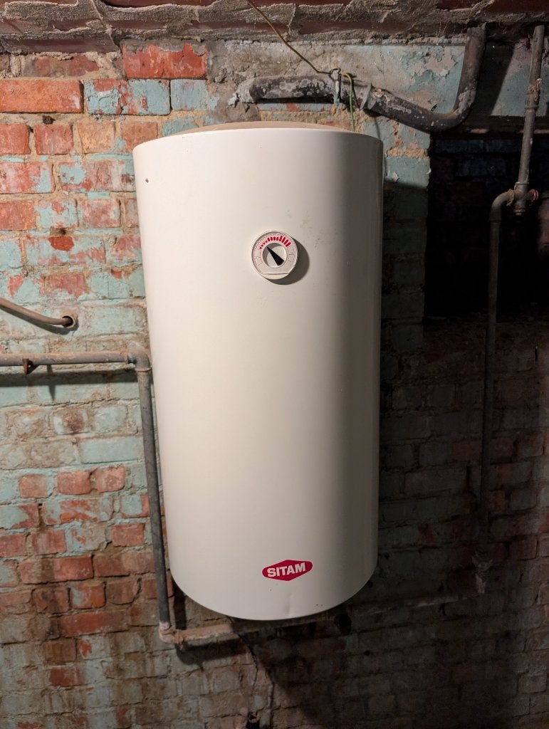 Elektrische waterboiler €40, Ophalen, Zo goed als nieuw