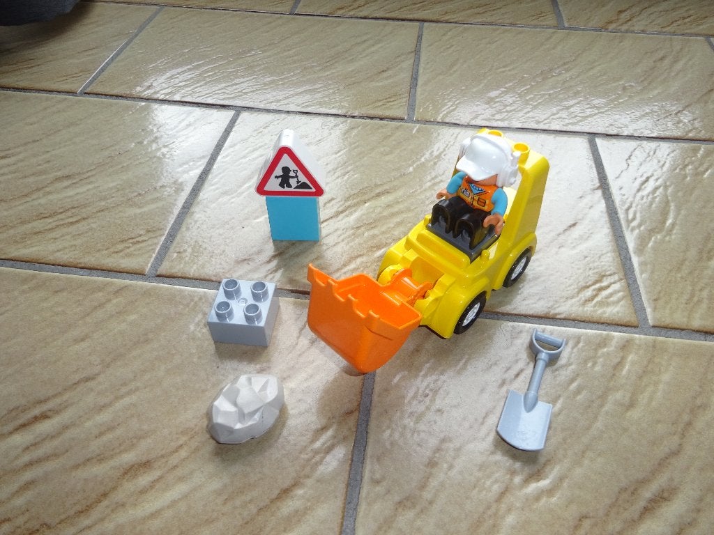 Duplo graafmachine, Ophalen of Verzenden, Zo goed als nieuw, Complete set, Duplo