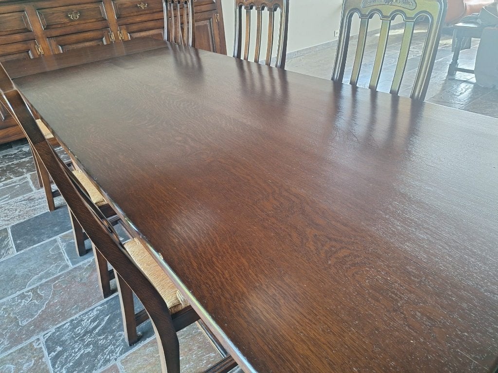table et chaises, Enlèvement, Utilisé