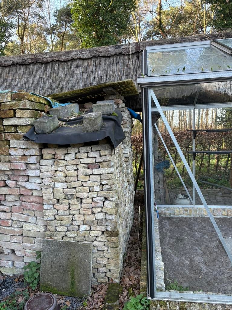 Brugse moefen te koop, Doe-het-zelf en Bouw, Ophalen, Gebruikt, Bakstenen