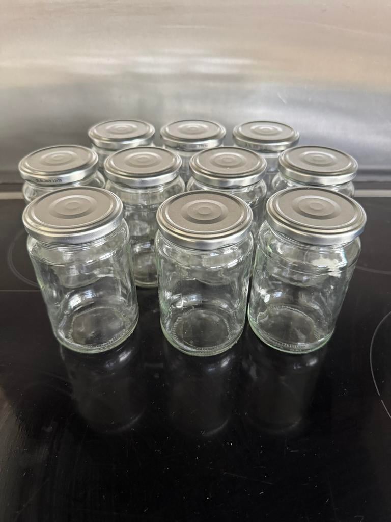 10 confituurpotjes 350 ml, Ophalen, Zo goed als nieuw