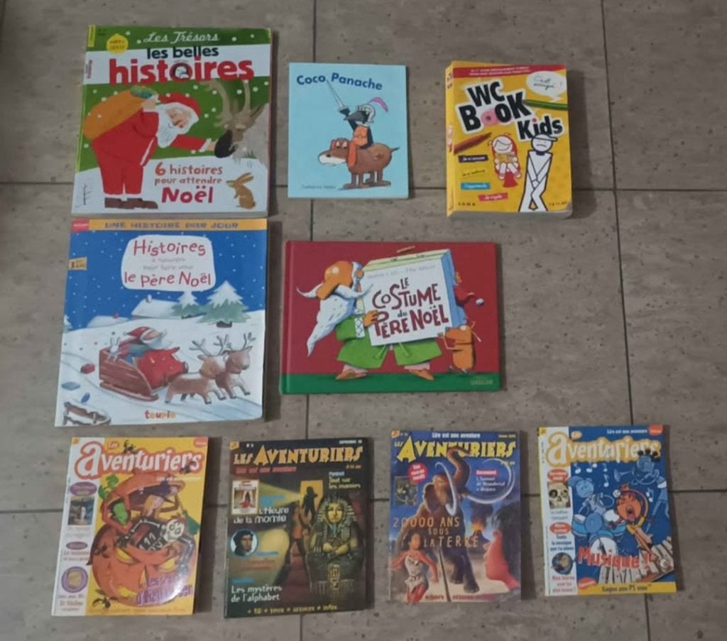 Lot de 9 livres enfant, Livres, Enlèvement