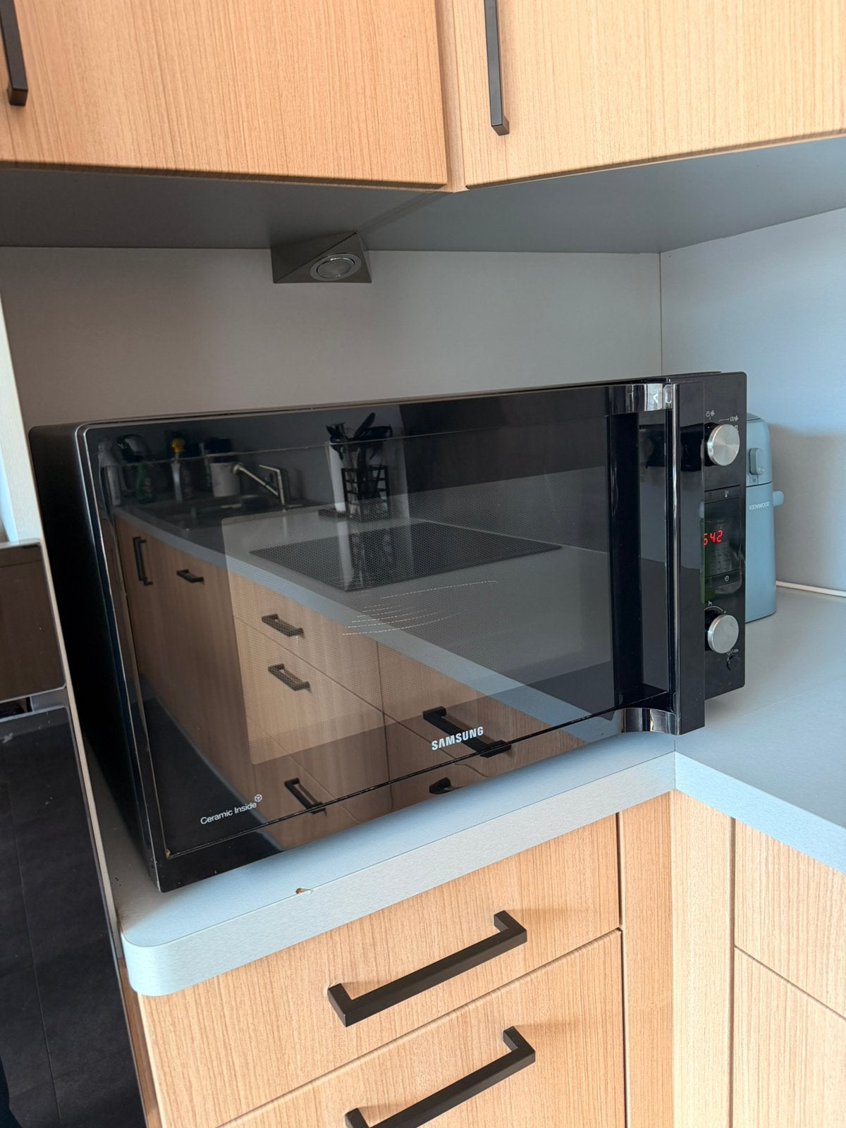 Samsung combi microgolfoven MC455TERBBB/EN, Ophalen, Microgolfoven