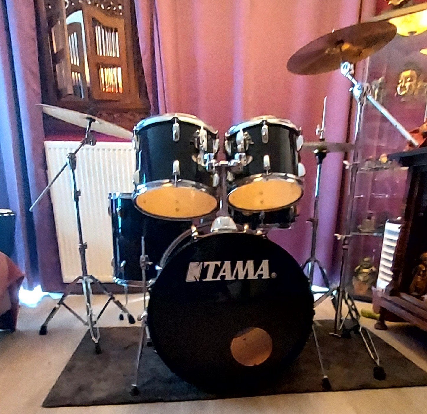TAMA SWINGSTAR compleet in perfecte staat, Muziek en Instrumenten, Drumstellen en Slagwerk, Ophalen, Tama
