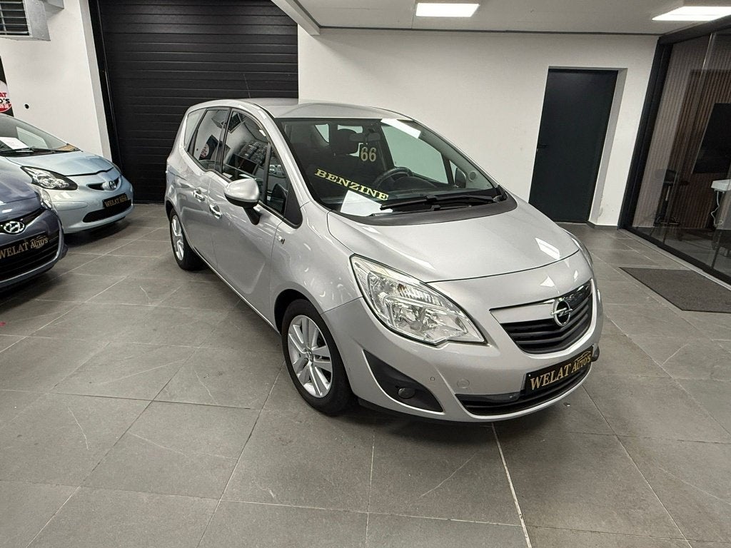 OPEL MERIVA 2011 / 1.4 MOTOR BENZINE TOP STAAT, Euro 5, Zwart, Bedrijf, 1400 cc