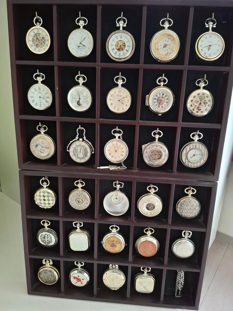 Verzameling unieke zakhorloges compleet, Verzamelen, Ophalen