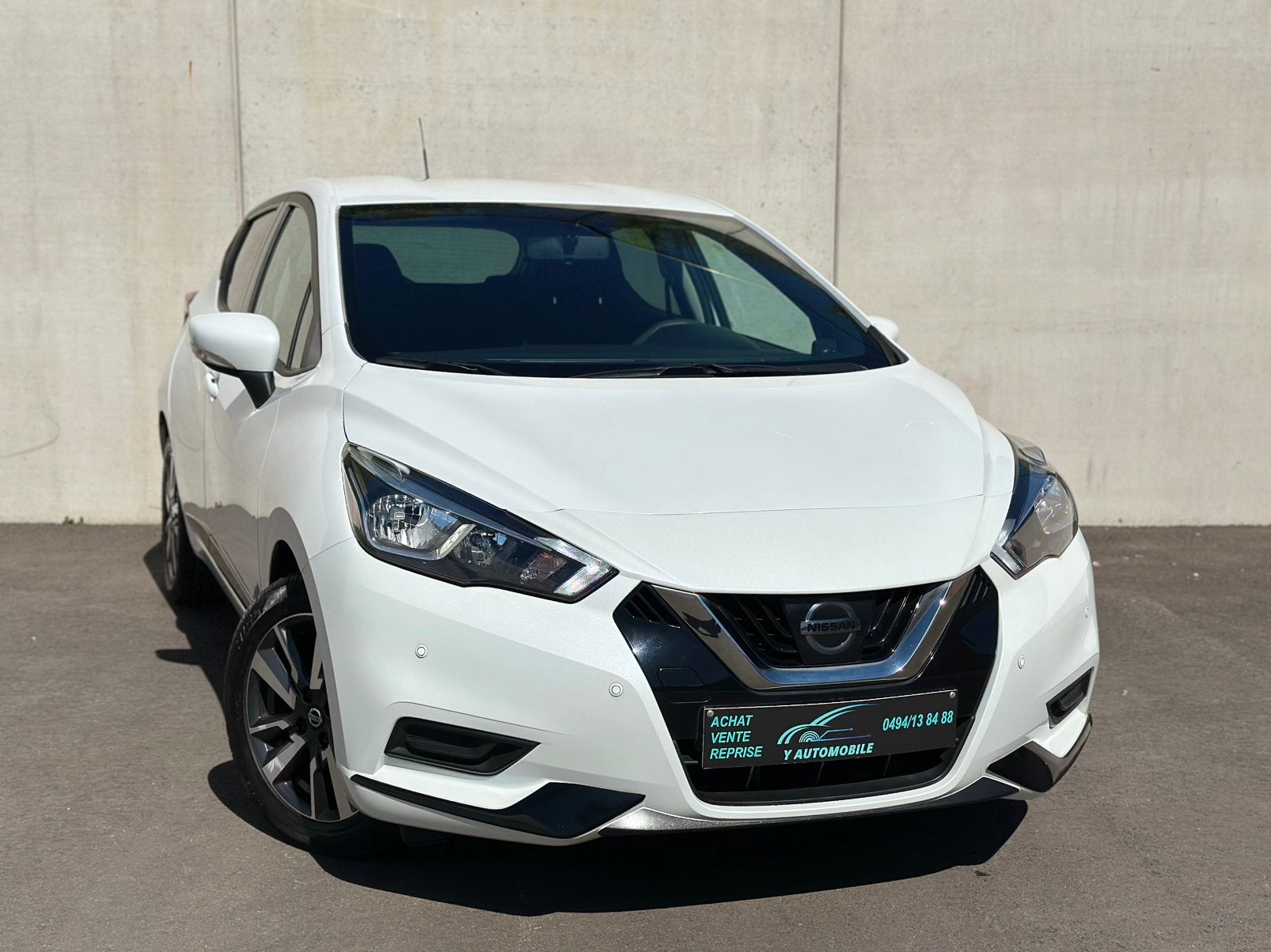 Nissan Micra 1.0i | GARANTIE 12MOIS, Auto's, Nissan, Voorwielaandrijving, Dealer onderhouden, Stof, Wit