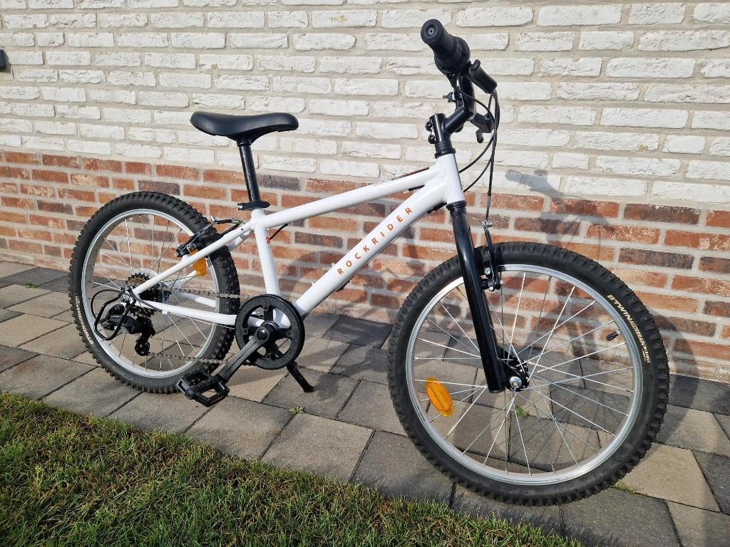 Vélo garçons 20" à l'état neuf avec 17 mois de garantie, Comme neuf, Frein à main, Rockrider (Decathlon), Frein à disque