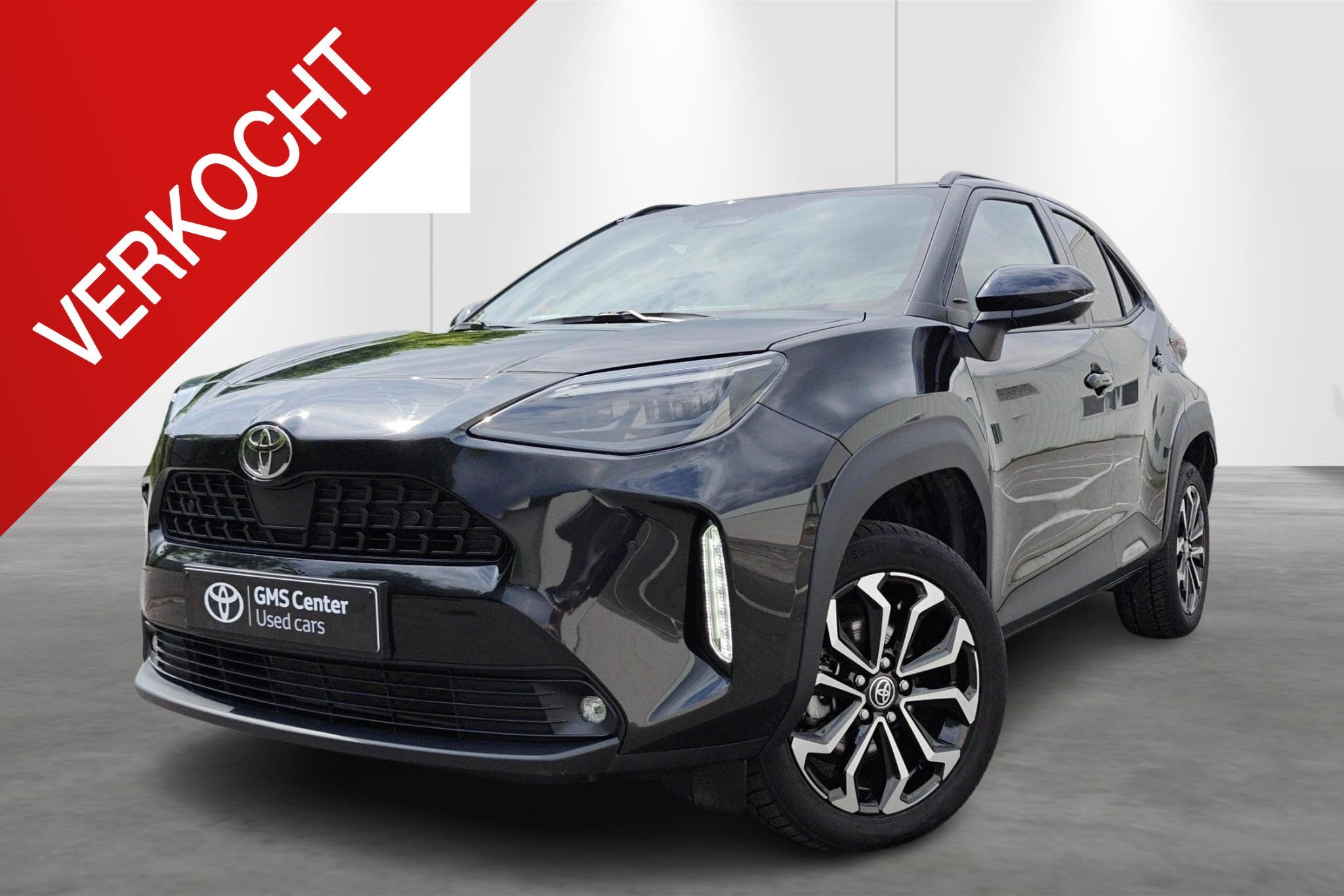 Toyota Yaris Cross 1.5 VVT-ie Hybrid 85kW Executive CVT + Ex, Auto's, Toyota, Stof, Gebruikt, Zwart, 5 zetels