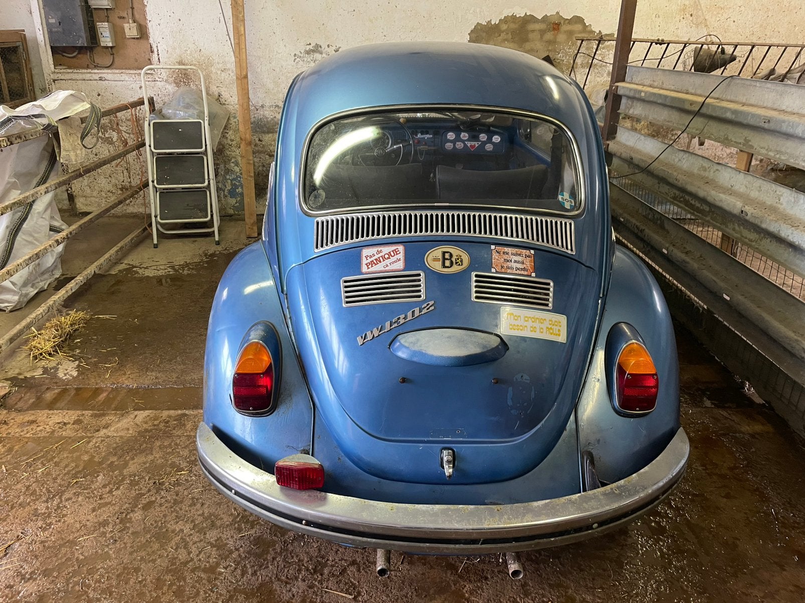 VW Kever, Auto's, Achterwielaandrijving, 4 cilinders, Blauw, 1285 cc