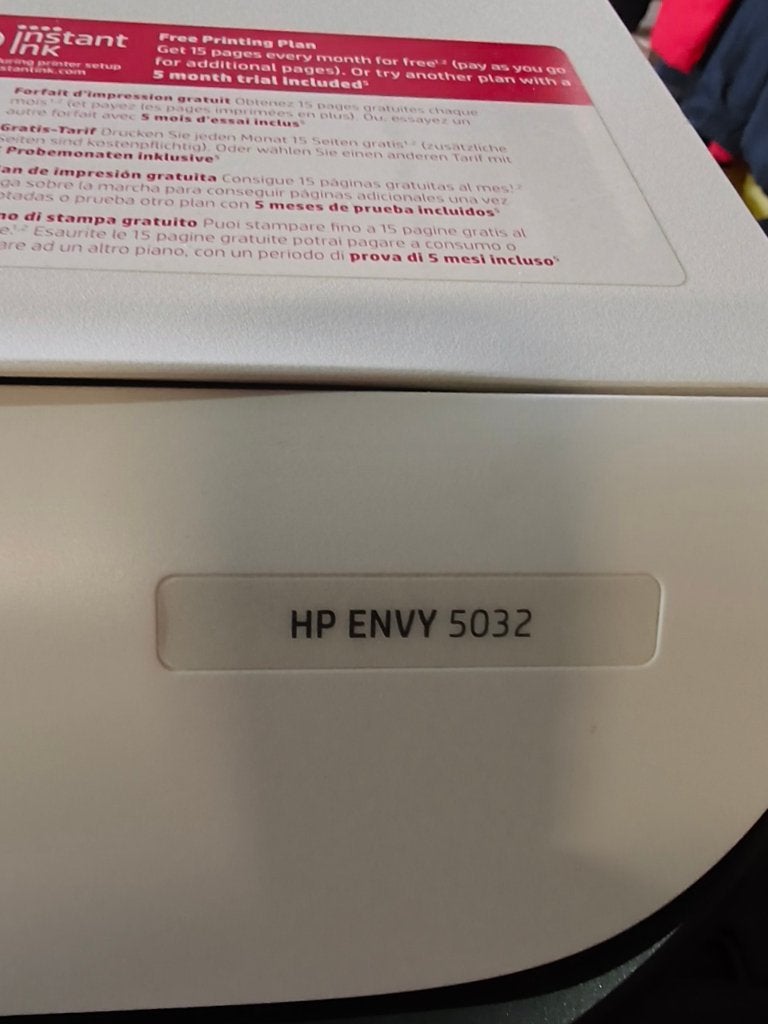 Printer HP Envy 5032, Ophalen, Gebruikt, Printer, Inkjetprinter