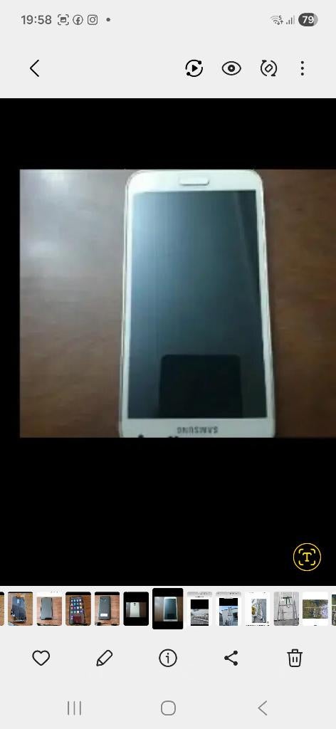 Samsung s5 glaxy, Ophalen