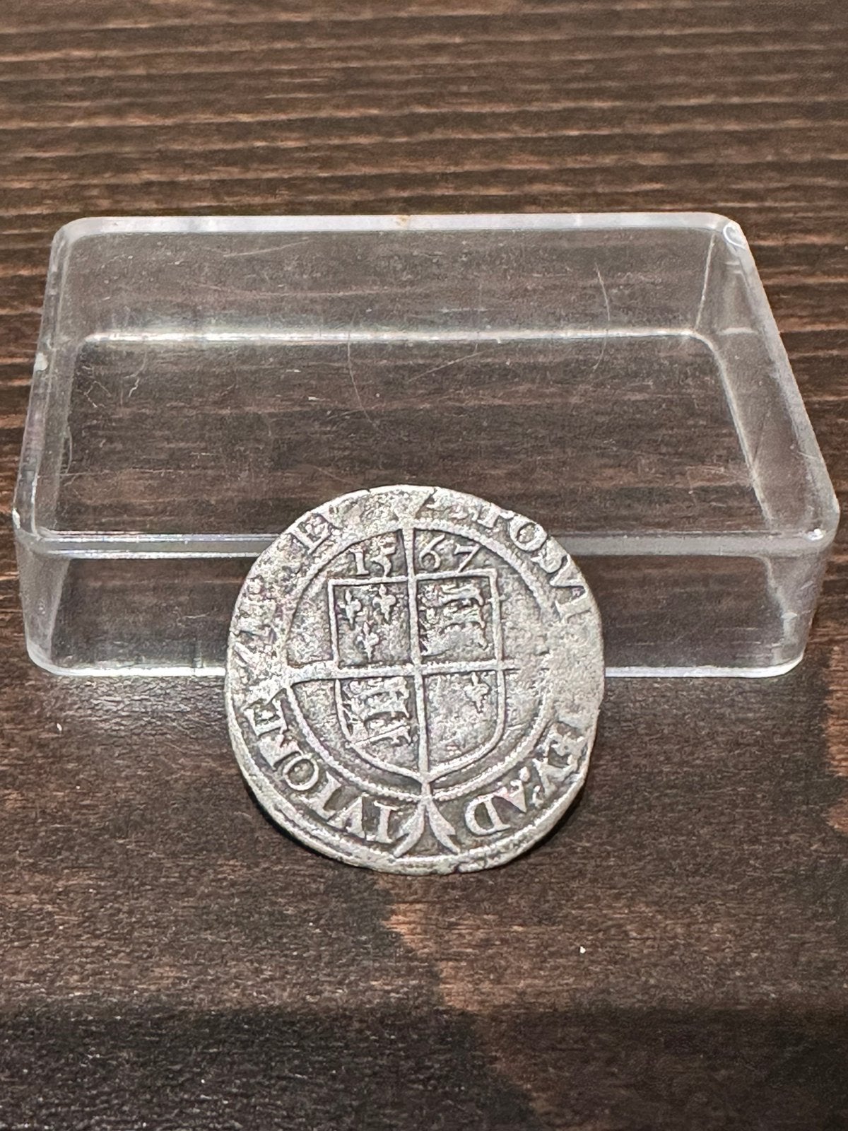 Sixpence Koningin Elisabeth 1 uit 1567!, Postzegels en Munten, Ophalen of Verzenden