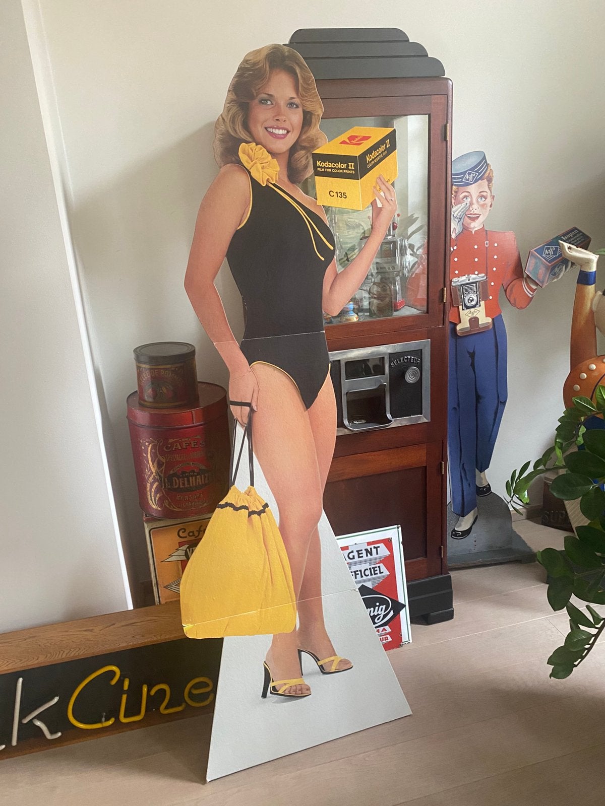 Kodak Pin-up girl, Ophalen