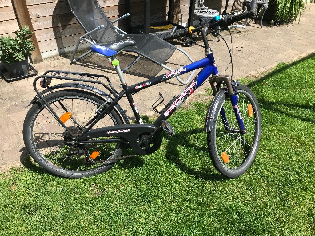 Kinderfiets jongeren, Fietsen en Brommers, Ophalen, Versnellingen, Schijfrem, Gebruikt