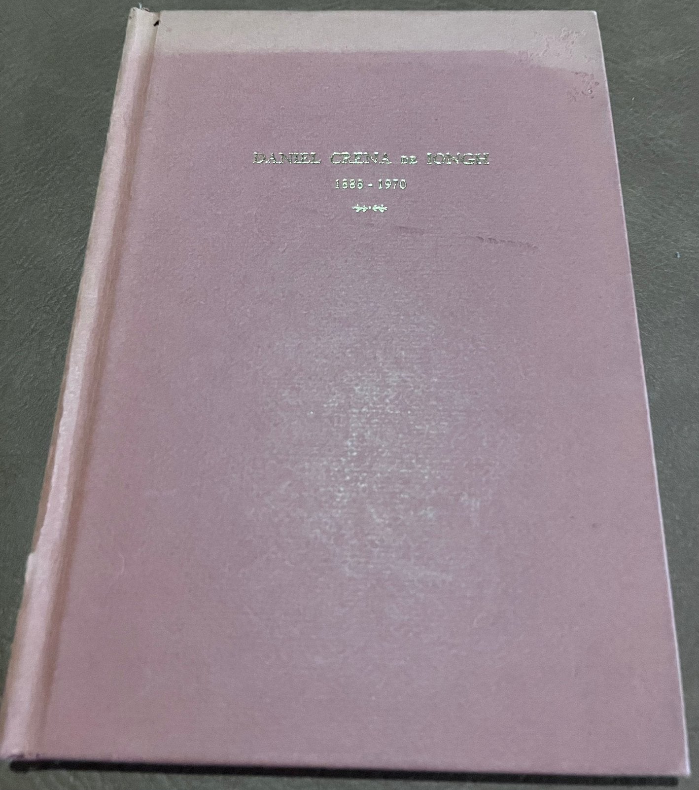 herdenkingsboekje voor Daniel Crena de Iongh (1888–1970), Enlèvement ou Envoi, Utilisé