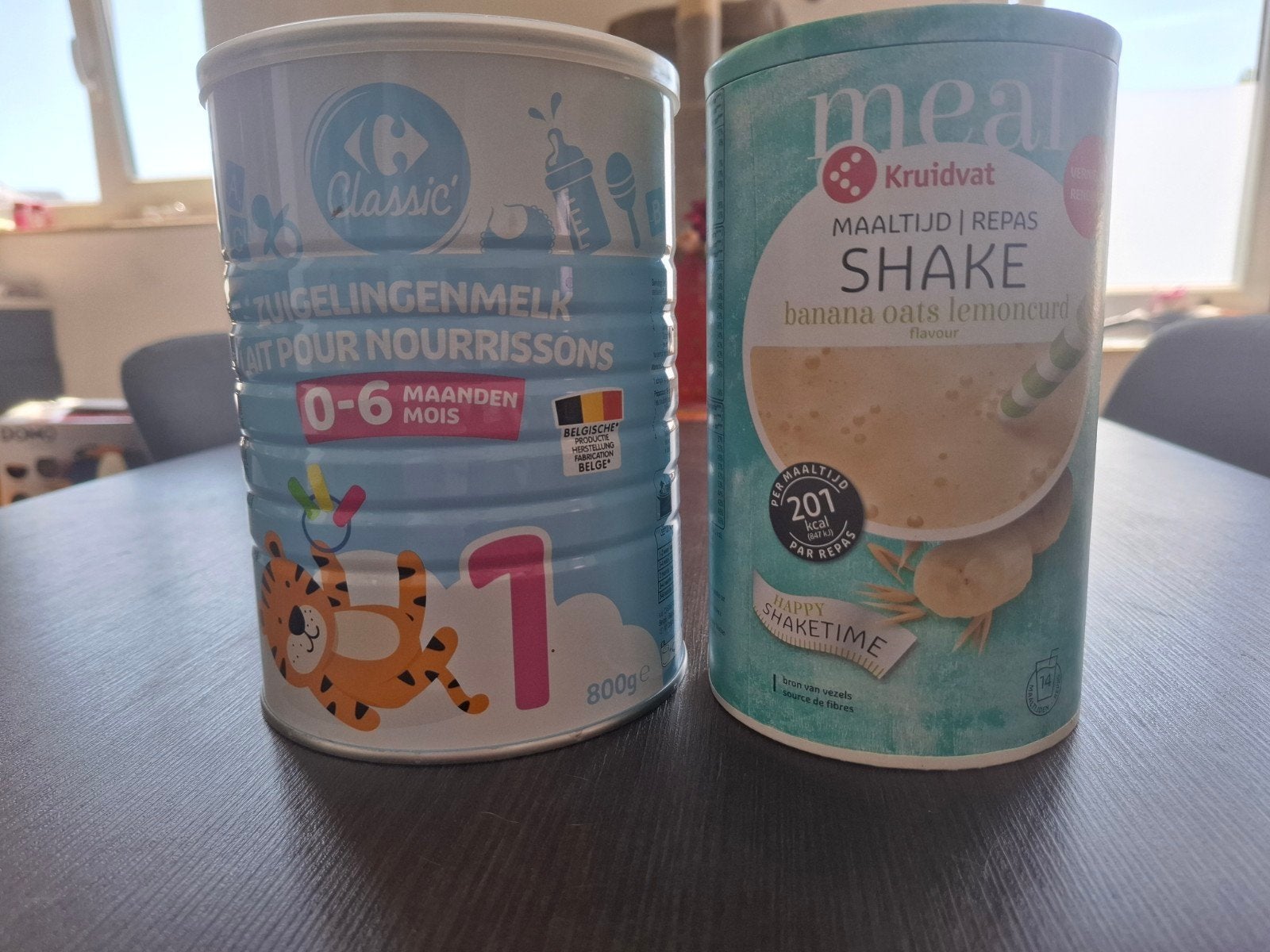 Pap en shake, Ophalen, Zo goed als nieuw