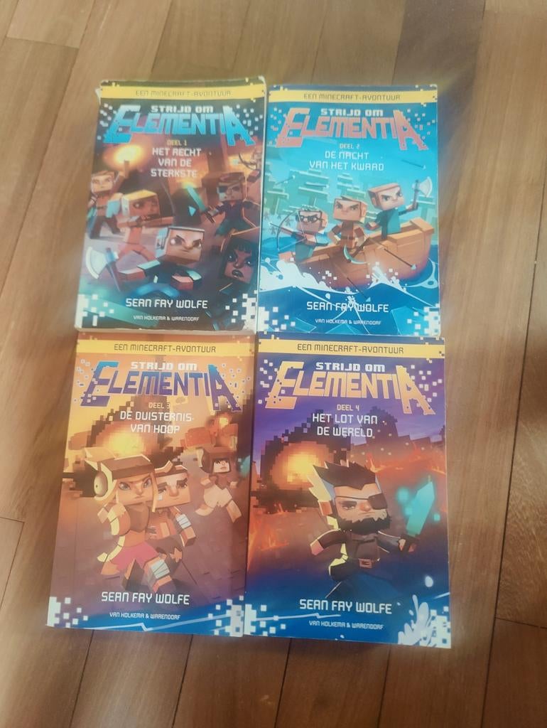 Elementia alle 4 boeken., Boeken, Tijdschriften en Kranten, Ophalen