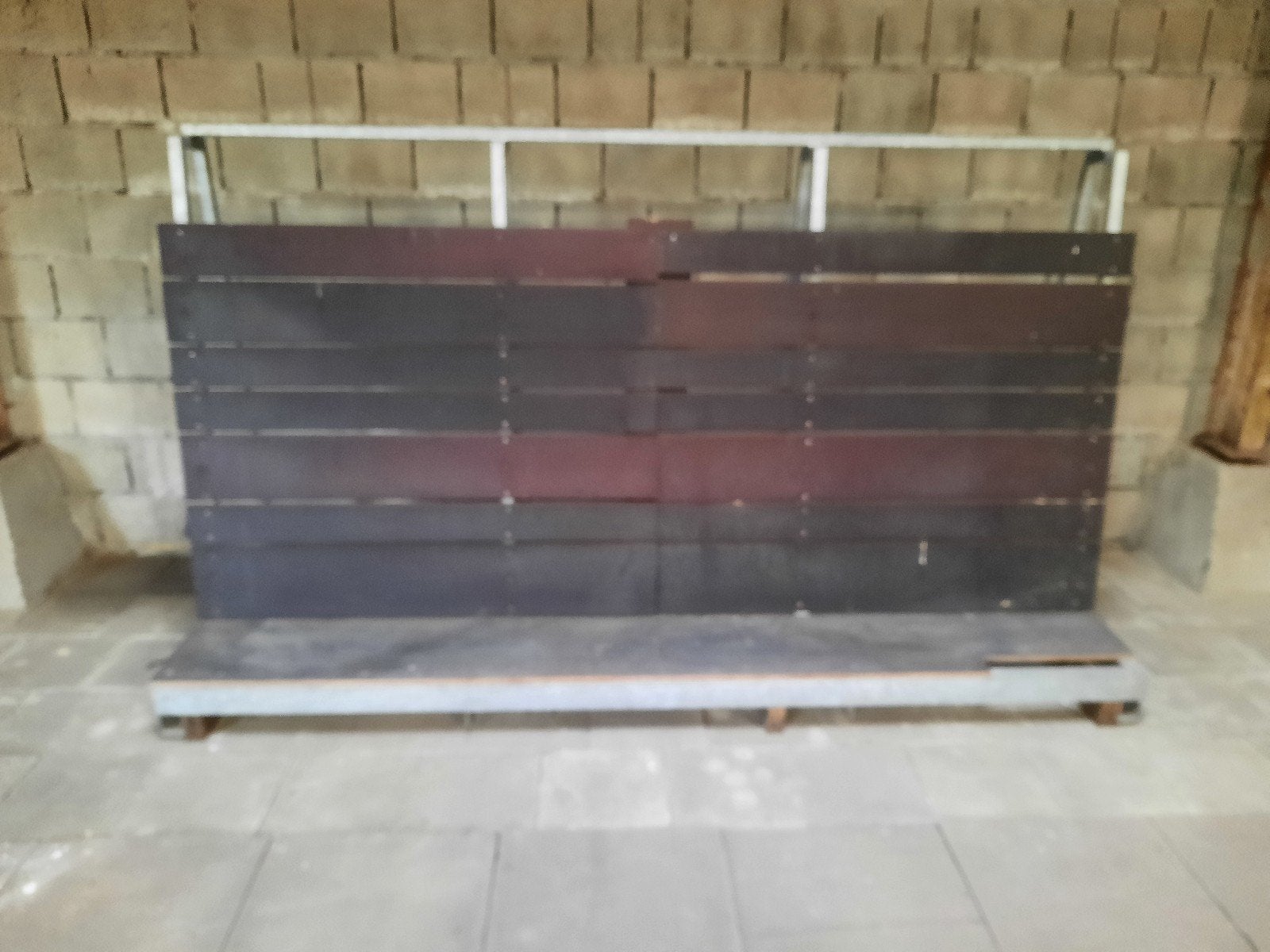 Gegalvaniseerde transport bok., Ophalen