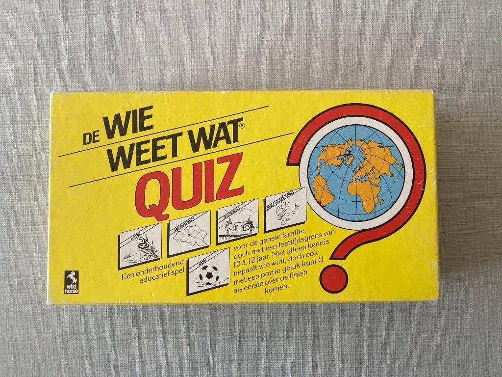 Le Quiz Qui Sait Quoi, Trois ou quatre joueurs, Enlèvement ou Envoi, Utilisé, Wild horse