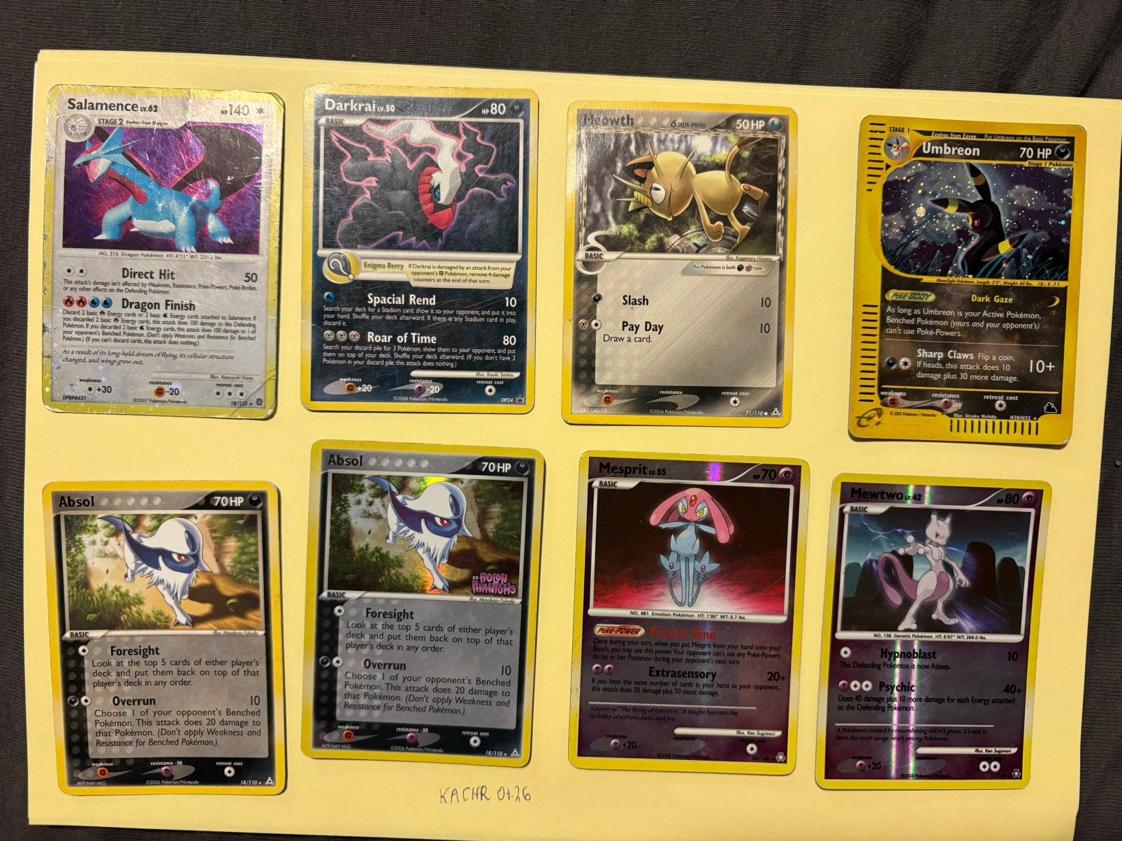 Diverse pokemon kaarten (niet alle kaarten zijn op de foto), Enlèvement ou Envoi, Utilisé, Plusieurs cartes