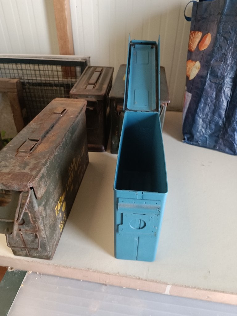 Munitiekisten 4 stuks, Verzamelen, Militaria | Algemeen, Ophalen