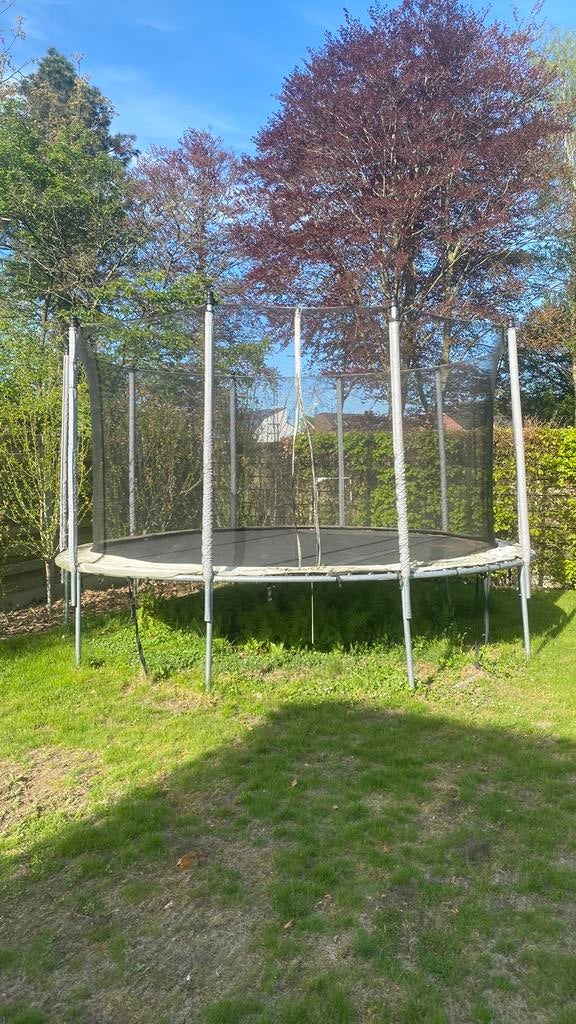 Trampoline, Ophalen, Gebruikt