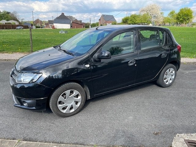 Sandero 2eme propriétaire, Auto's, Dacia, Stof, Zwart, Zwart, 5 deurs