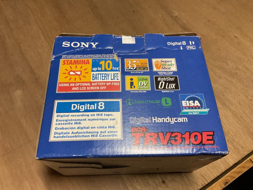 Sony Digital Handycam DCR-TRV310E, Microphone externe, Caméra, Enlèvement, Utilisé