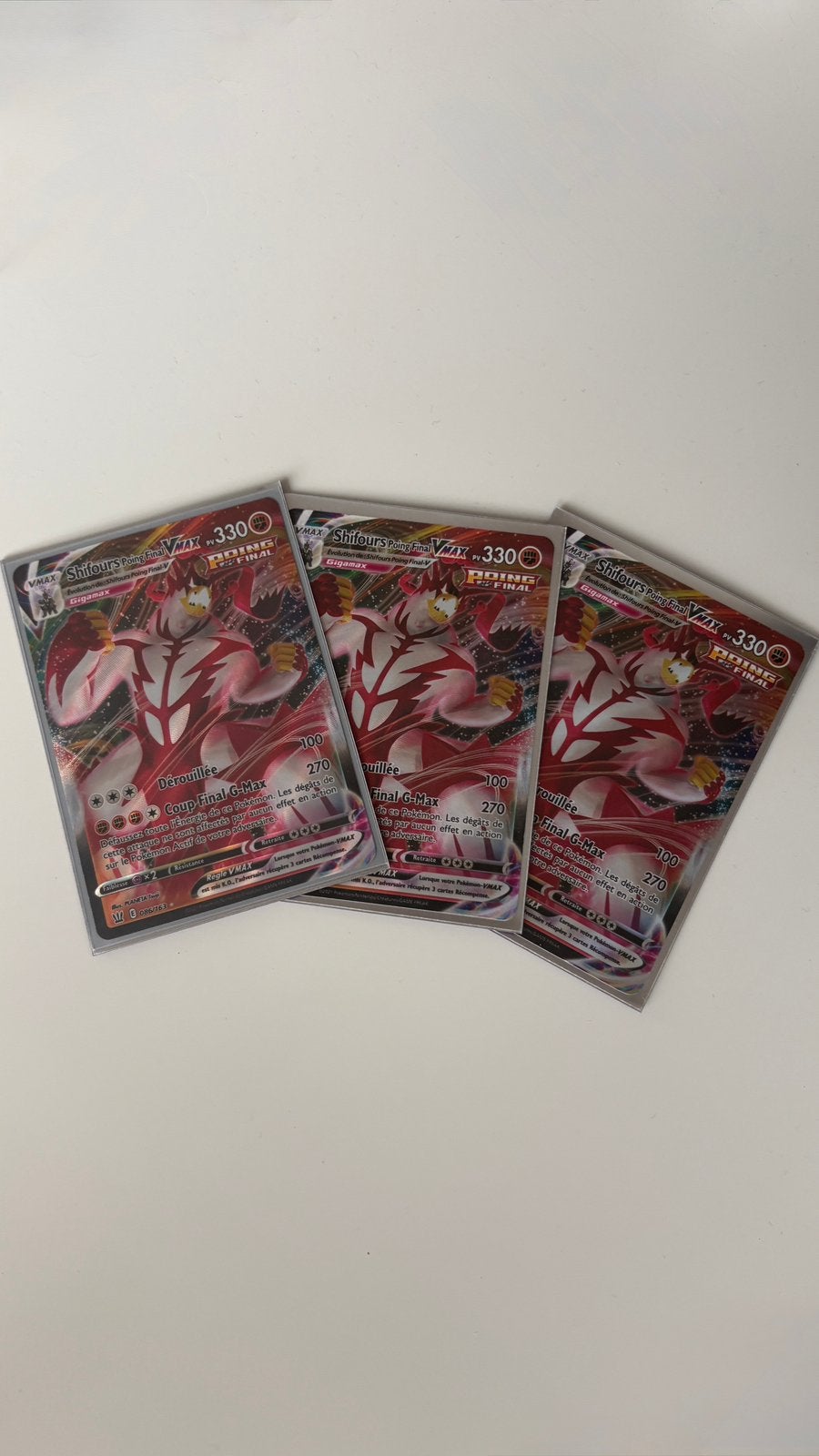 (Fr card) Shifours Poing Final VMax 086/163 Promo kaart, Hobby en Vrije tijd, Verzamelkaartspellen | Yu-gi-Oh!, Nieuw, Meerdere kaarten