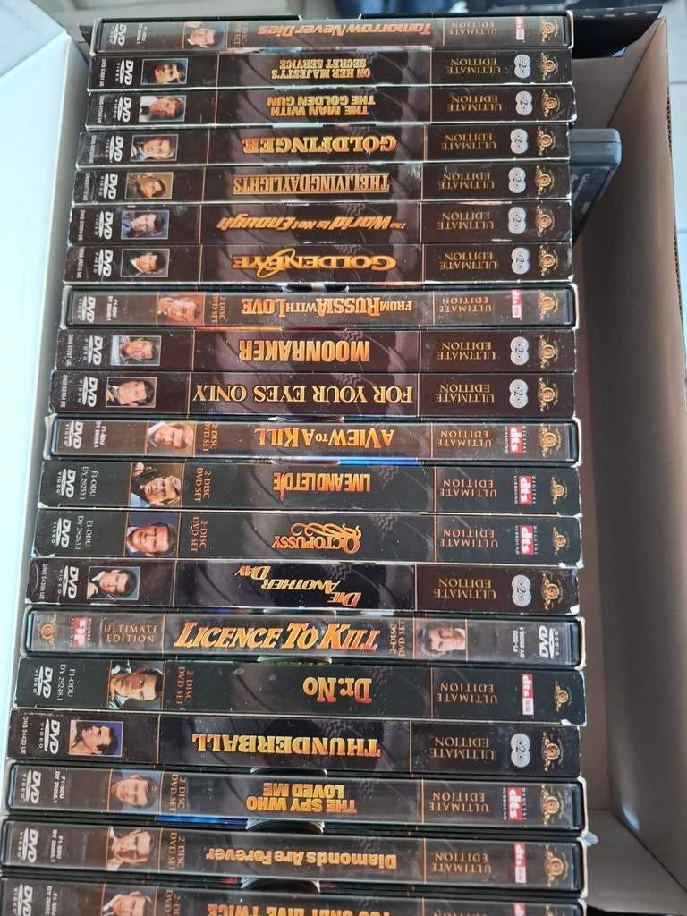Collectie James Bond 20 DVD's, Cd's en Dvd's, Ophalen of Verzenden