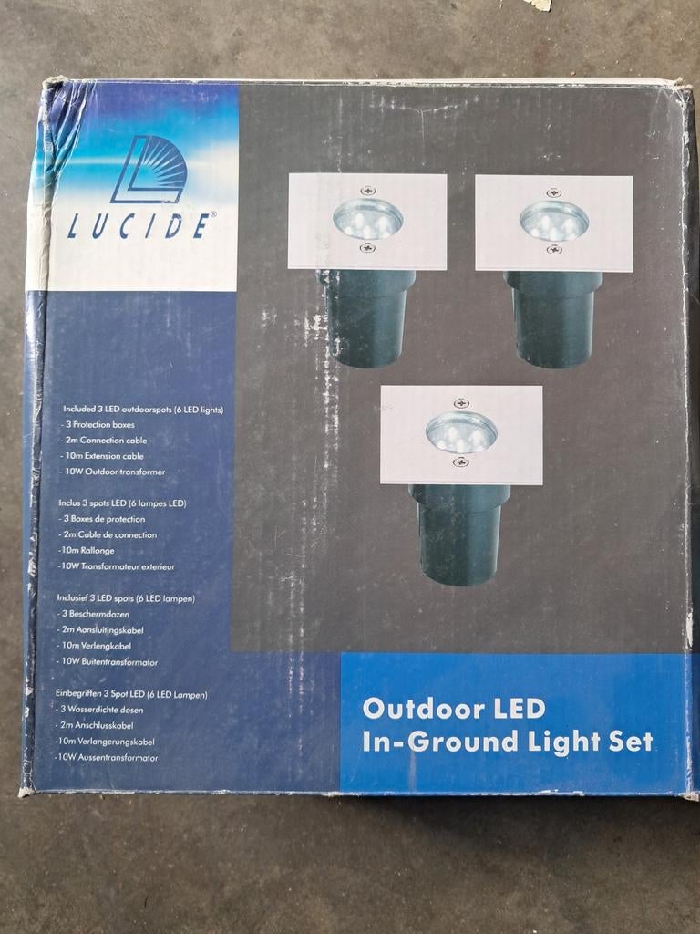 Vloerspot led 6stuks, Ophalen, Led