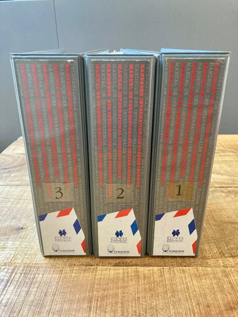 Handboek Internationale Correspondentie (Kluwer-Eurologos), Boeken, Overige uitgevers, Ophalen of Verzenden, Duits, Gelezen