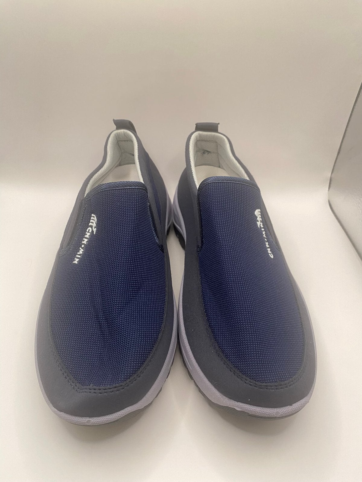 Comfortabele instappers voor heren - Blauw Maat 40, Loafers, Blauw, Nieuw, Ophalen of Verzenden