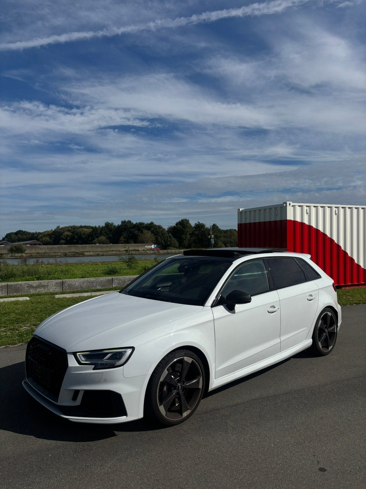 Audi RS3 2019 | Sportuitlaat | Carbon | Pano | B&O | Keyless, Autos, Cuir et Alcantara, Achat, Euro 6, RS3