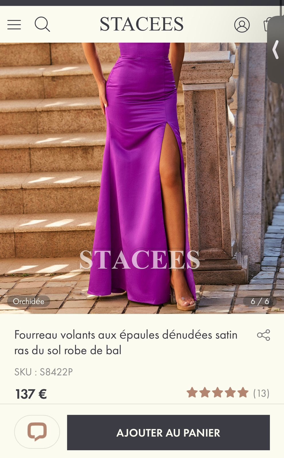 Sublime robe de soirée, Vêtements | Femmes, Neuf, Enlèvement ou Envoi, Autres couleurs, Taille 36 (S)
