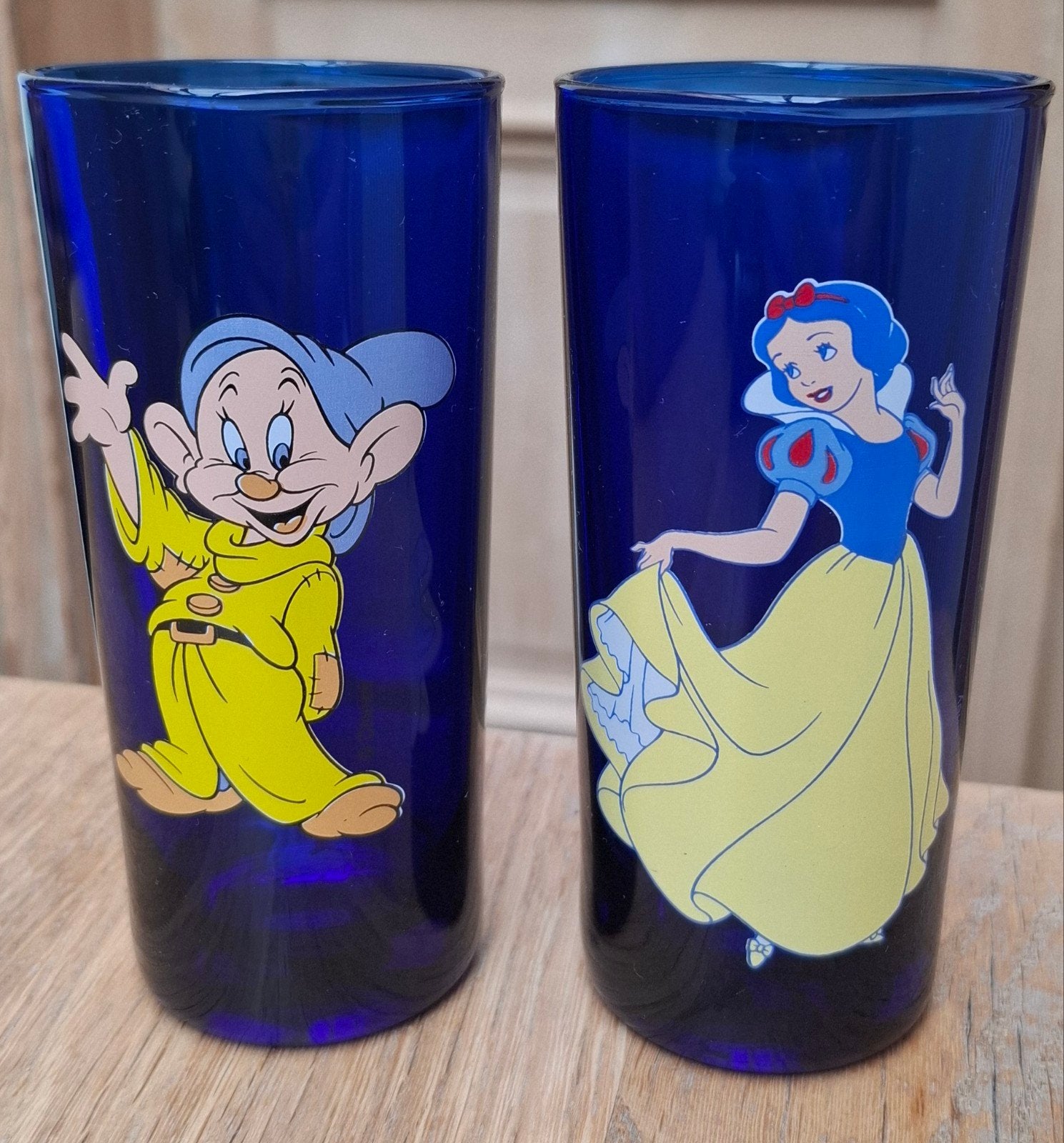 vintage sneeuwwitje glazen, Verzamelen, Ophalen