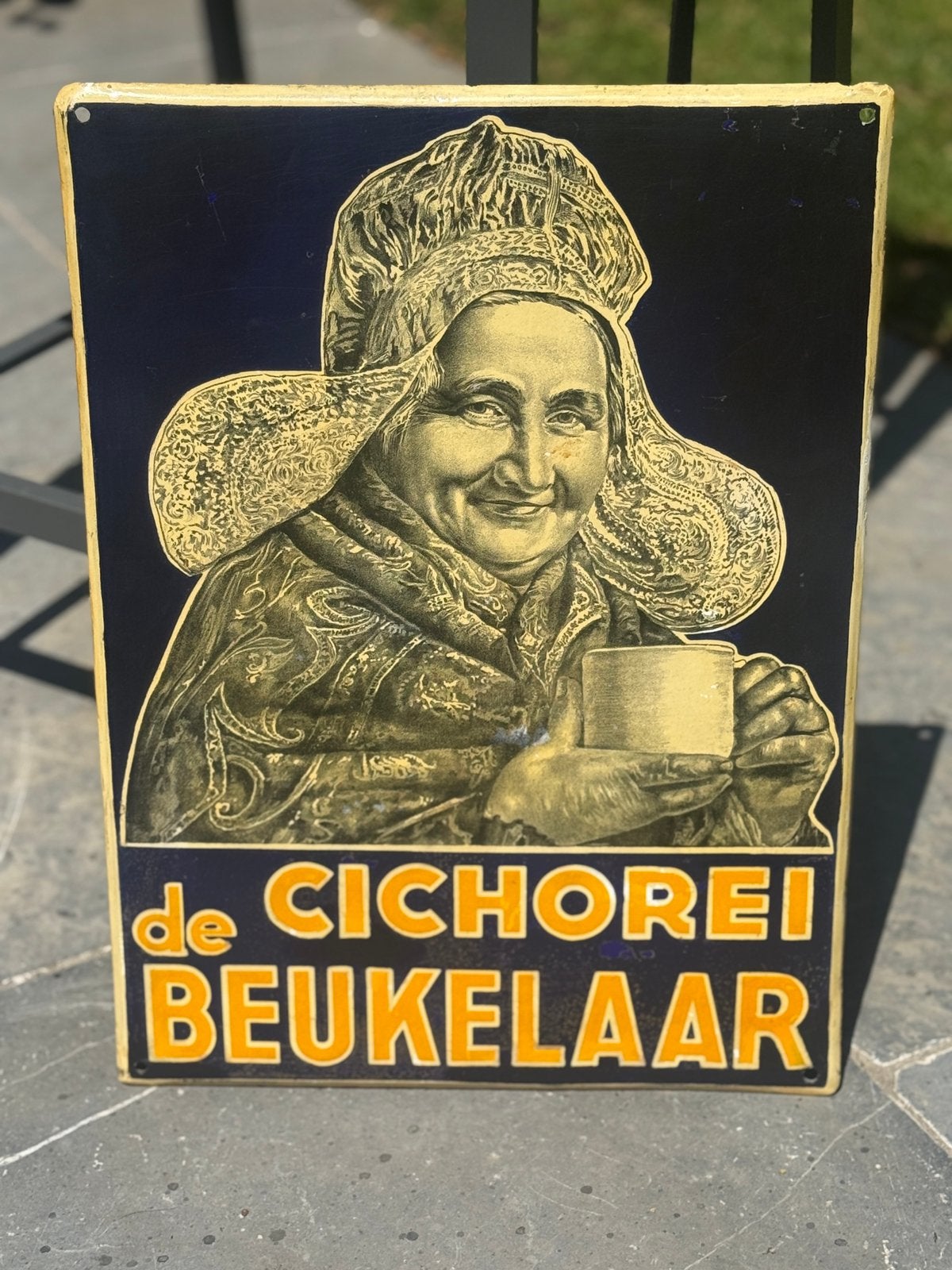 Plaque emaillée De Beukelaar, Enlèvement ou Envoi, Comme neuf