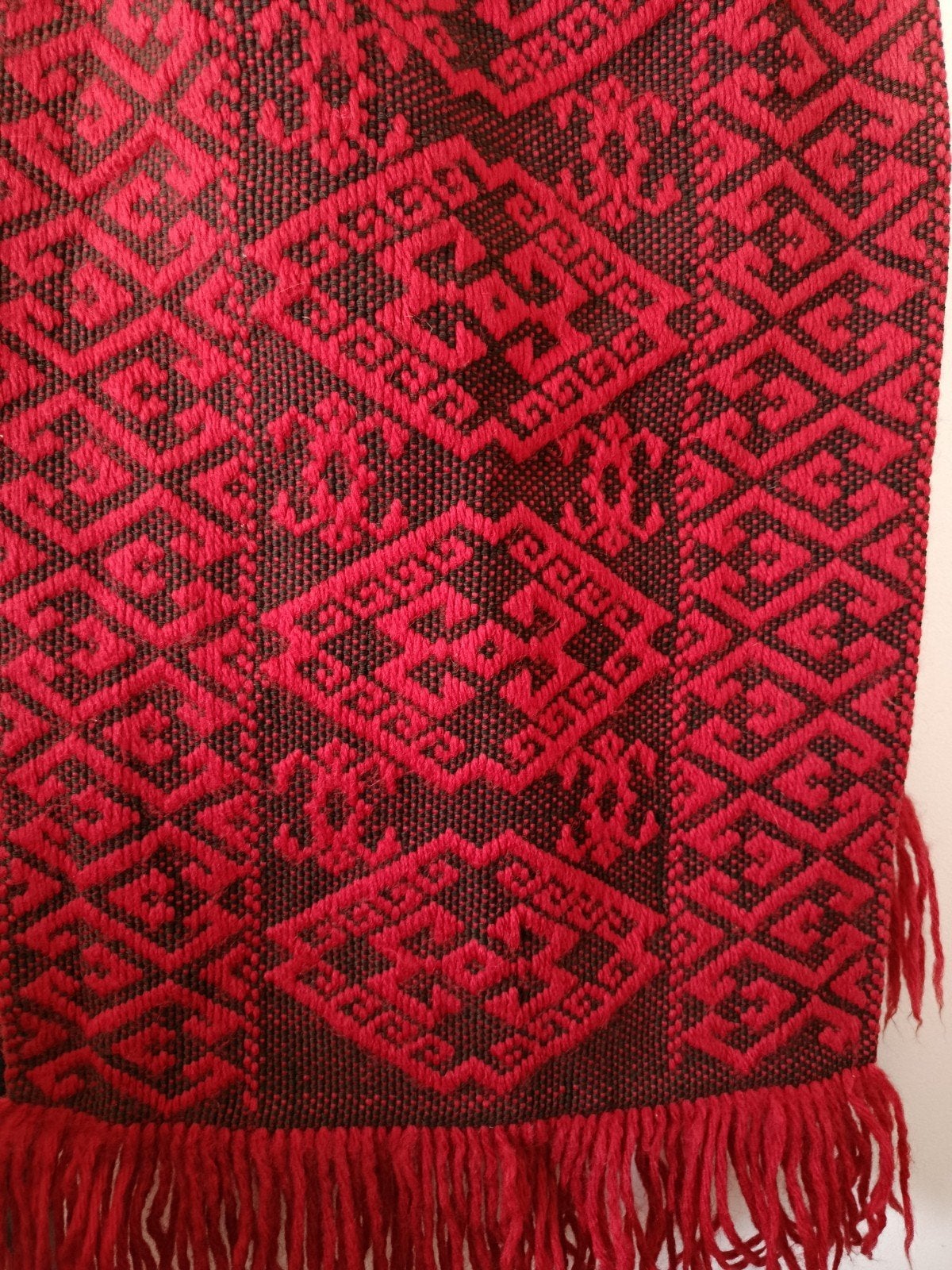 Tapis d'ameublement 140x47cm, Maison & Meubles, Rouge