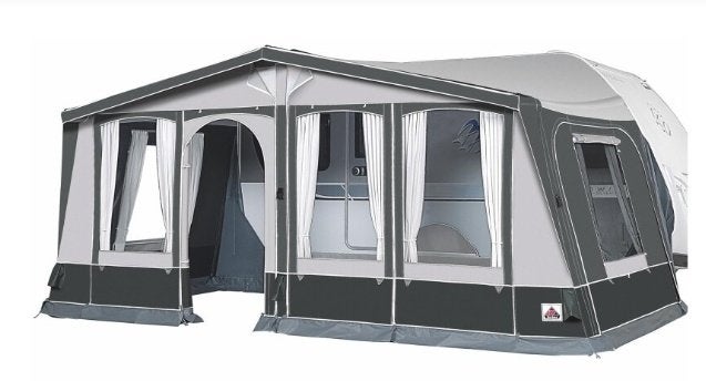 Voortent Dorema horizon air all seasons, Caravans en Kamperen, Voortenten en Luifels, Ophalen, Zo goed als nieuw, Dorema