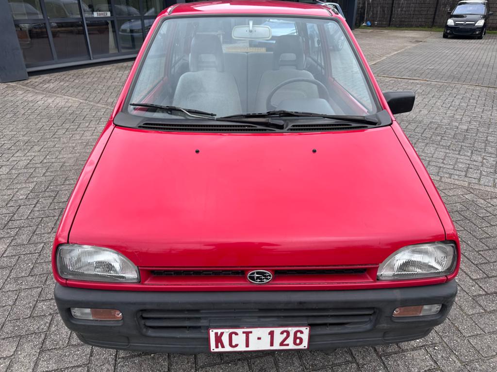 Subaru mini jumbo  1991, Auto's, Subaru, 4 zetels, Stof, Mini-jumbo, Beige